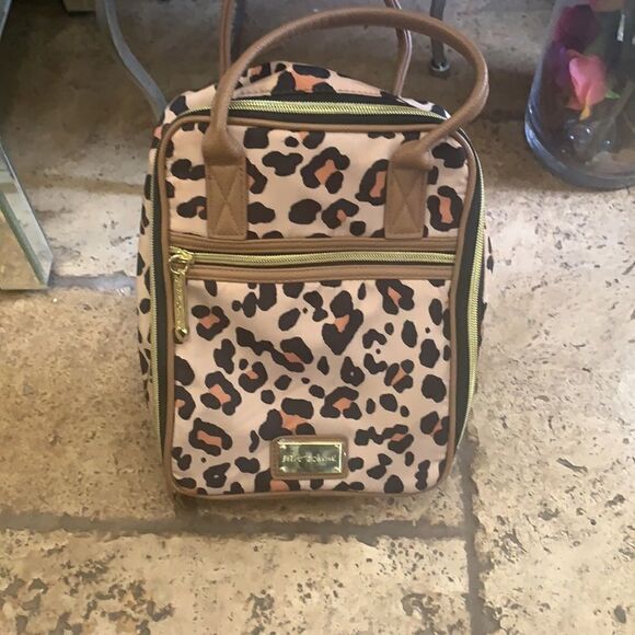 Betsey Johnson Leopard Lunch Bag - Picture 1 of 4